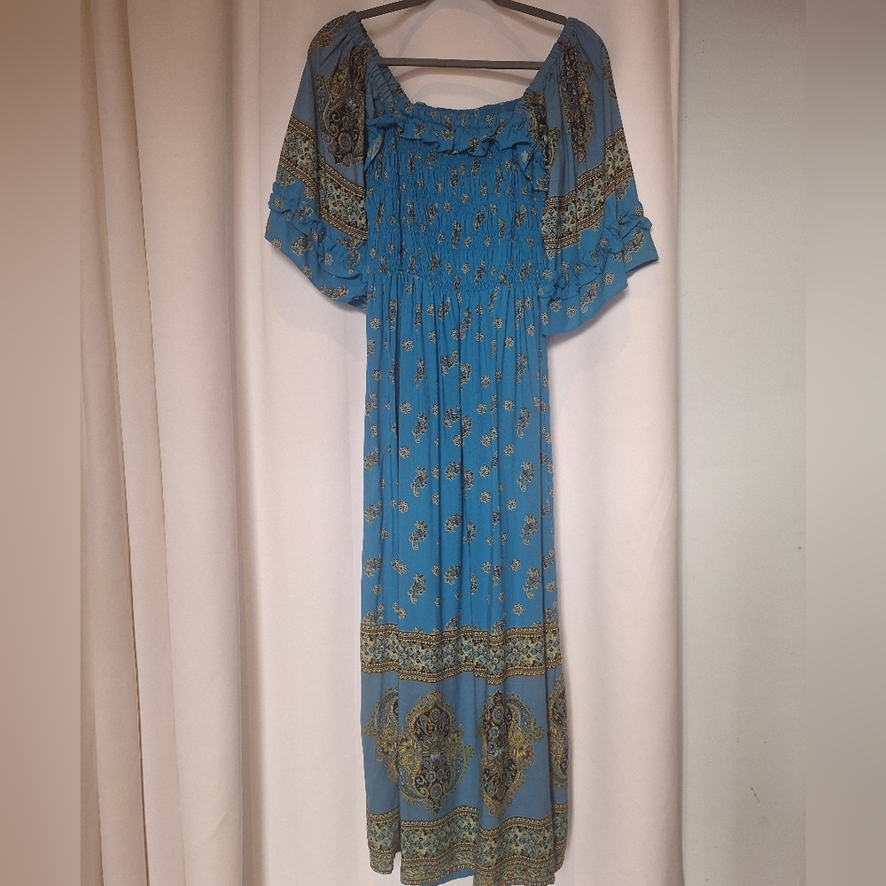 Angie Boho Maxi Dress Size M